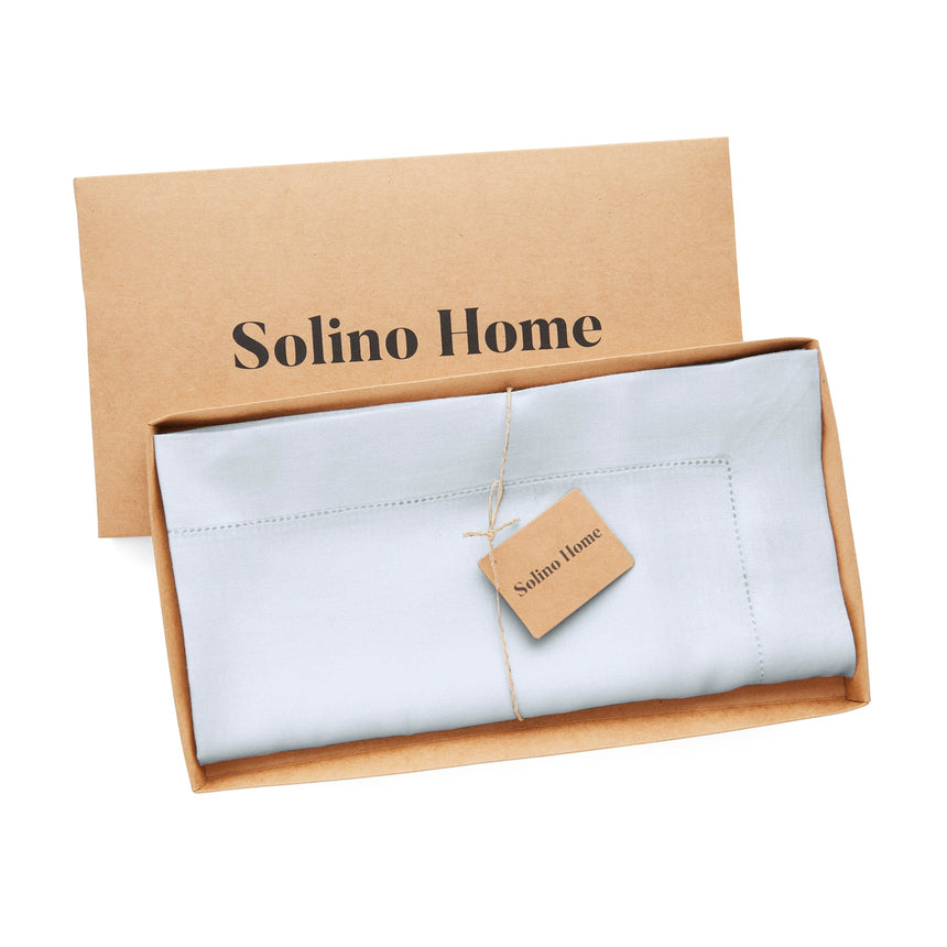 Classic Hemstitch Table Throw