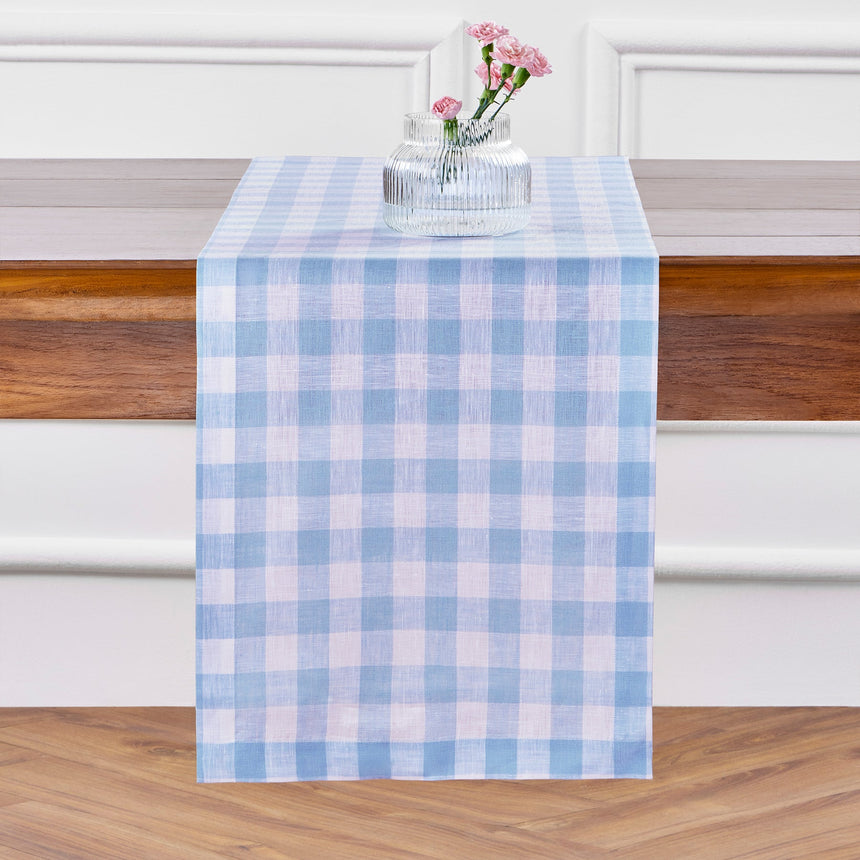Morgan Check Table Runner - Sale