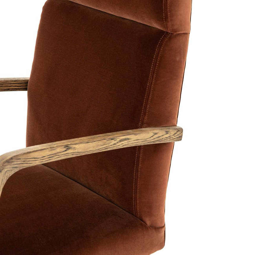 Four Hands Bryson Desk Chair - Surrey Auburn