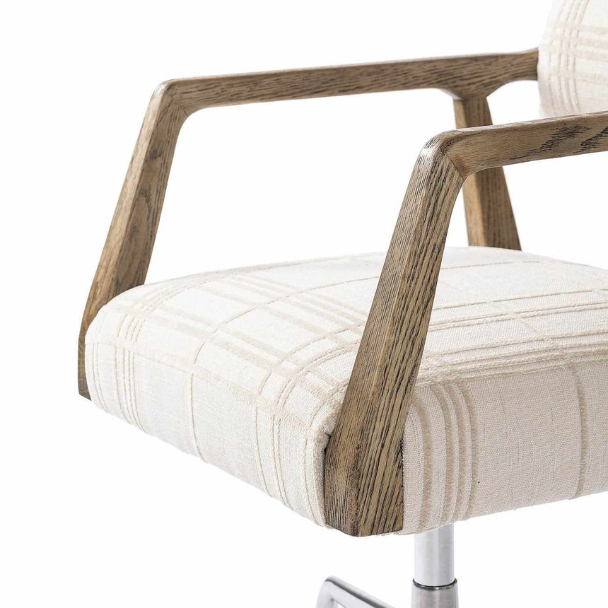 Four Hands Tyler Desk Chair - Sheffield Ivory