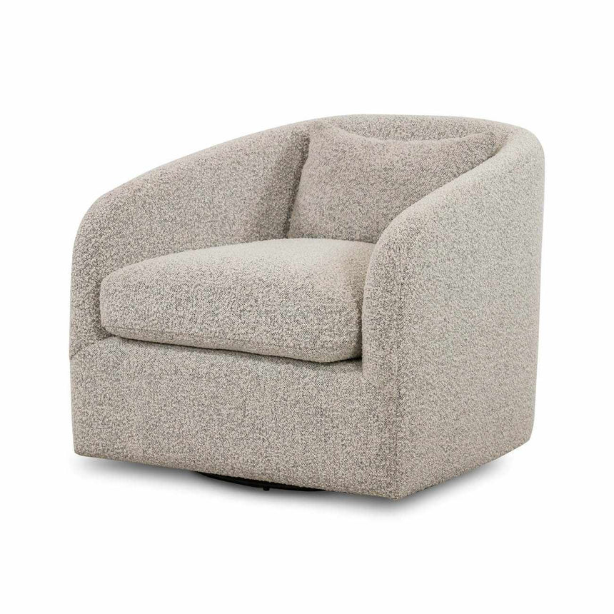 Four Hands Topanga Swivel Chair - Knoll Domino