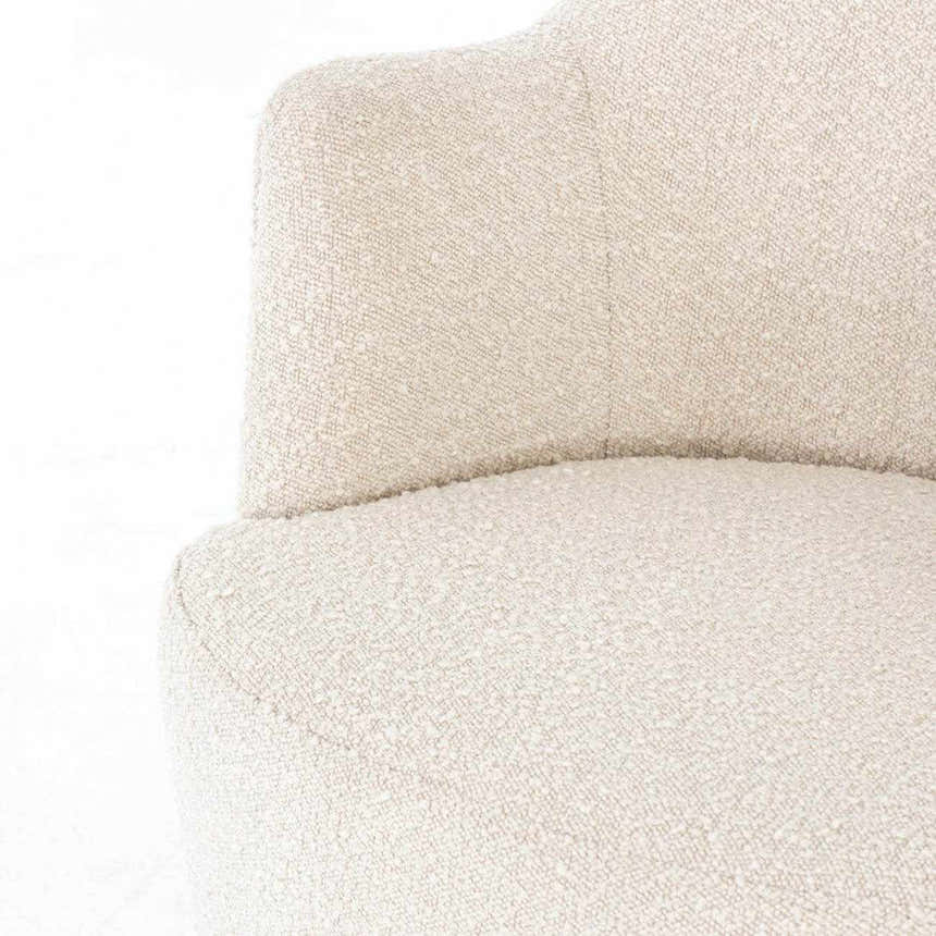 Four Hands Aurora Swivel Chair - Knoll Natural
