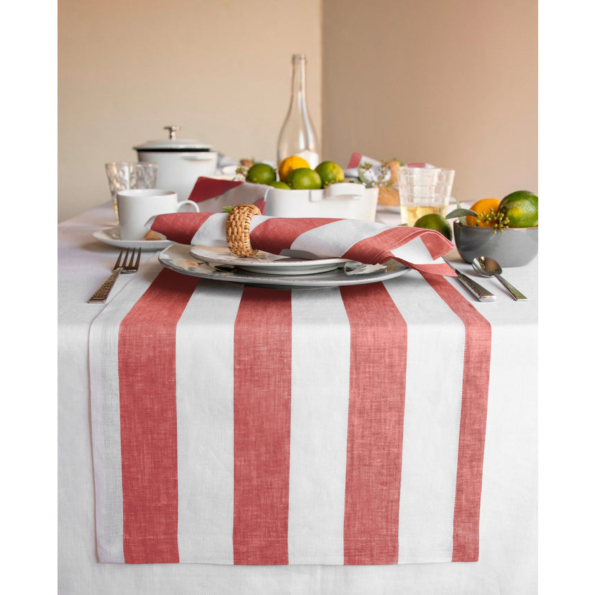 Cabana Stripe Table Runner