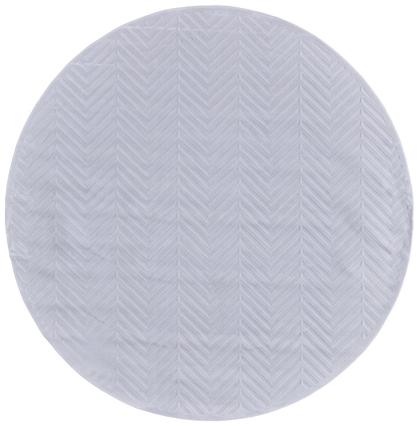Feizy Saphir Mira Modern Geometric - White Area Rug - Clearance