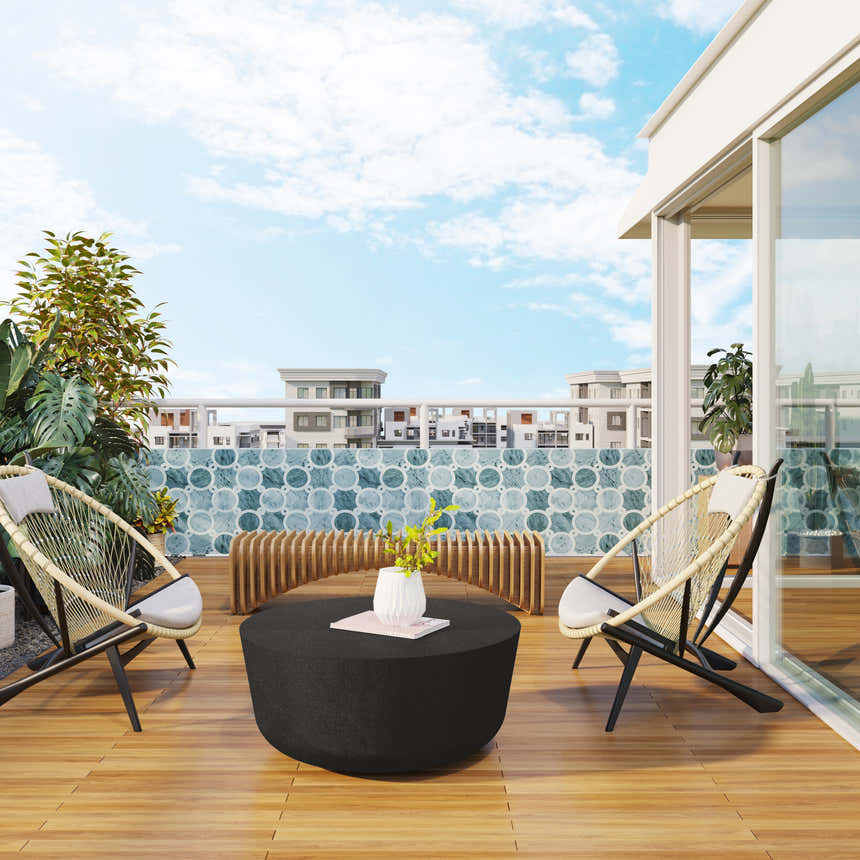 Concrete Outdoor Coffee Table