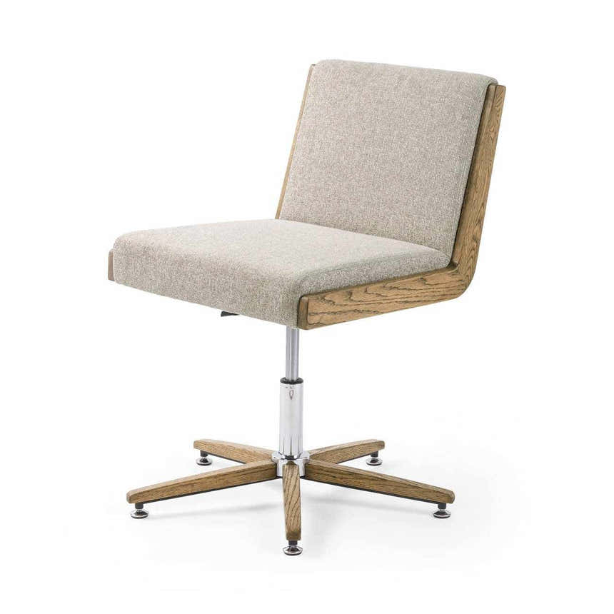 Four Hands Carla Desk Chair - Light Camel