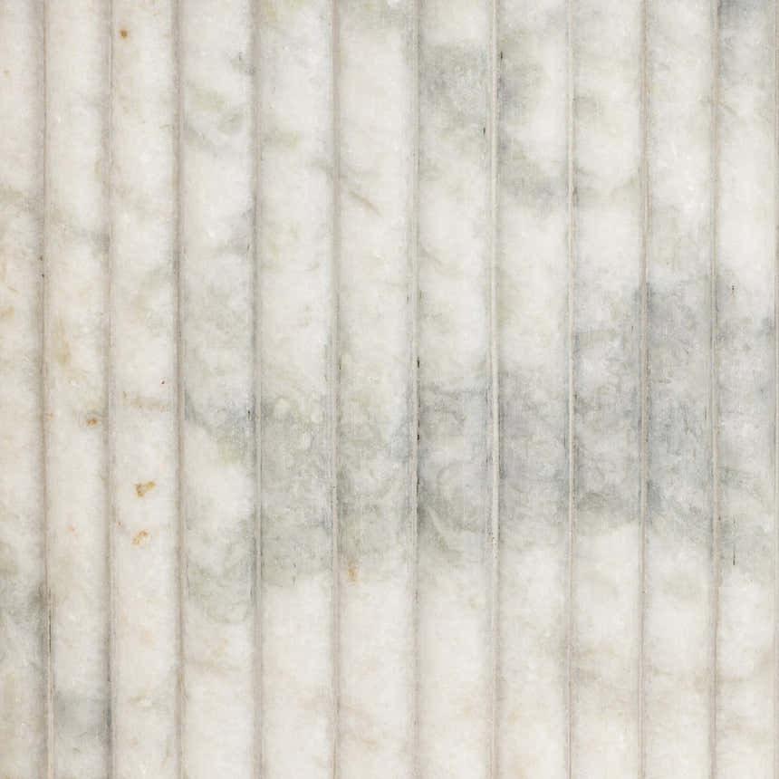 Four Hands Oranda Coffee Table - Polished White Marble w/ Sealant