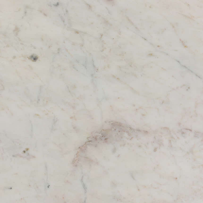 Four Hands Oranda Coffee Table - Polished White Marble w/ Sealant