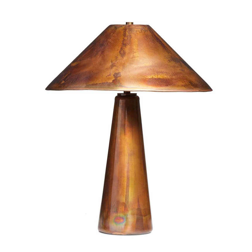 Four Hands Brown Asher Table Lamp