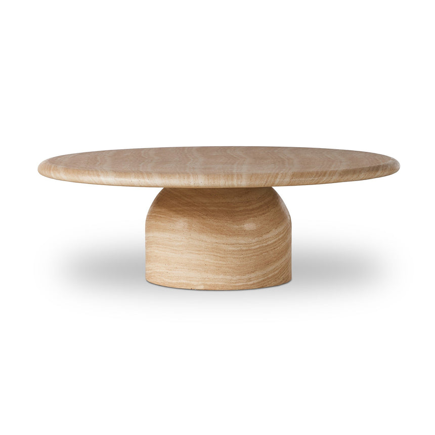 Four Hands Janice Coffee Table - Sand Striae