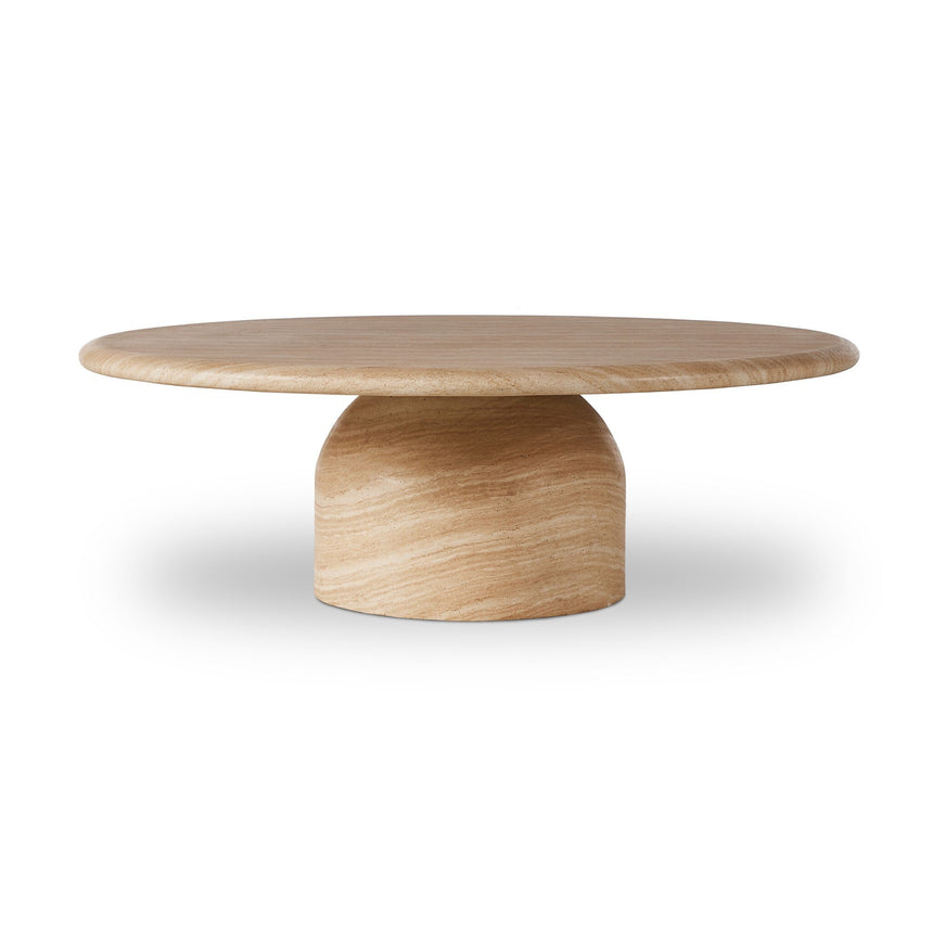 Four Hands Janice Coffee Table - Sand Striae