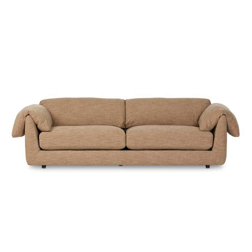 Four Hands Brown Centrale Sofa