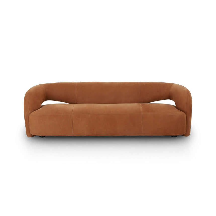 Four Hands Mazie Sofa - Nubuck Cognac