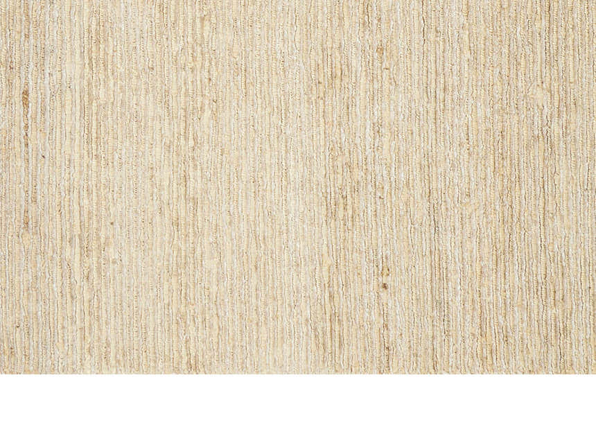 Close-up of the Calvin Klein Mesa Gypsum Rug showing its woven texture and neutral gypsum color.