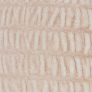 Mina Victory Faux Fur Ruched Fx Rabbit Fur Blush Indoor Throw Pillow - Clearance