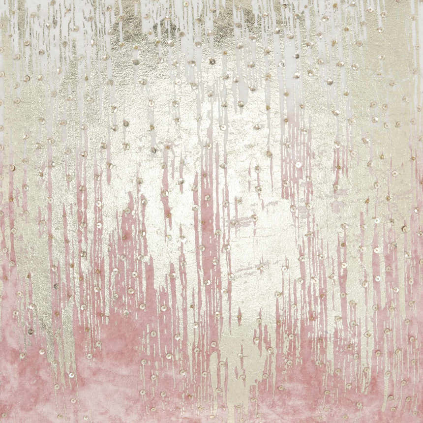 Mina Victory Sofia Ombre Met Sequins Blush Indoor Throw Pillow - Clearance
