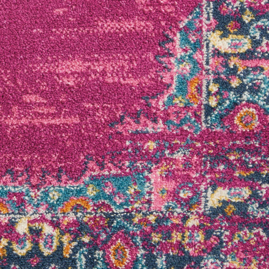 Nourison Passion Fuchsia Bohemian Indoor Area Rug
