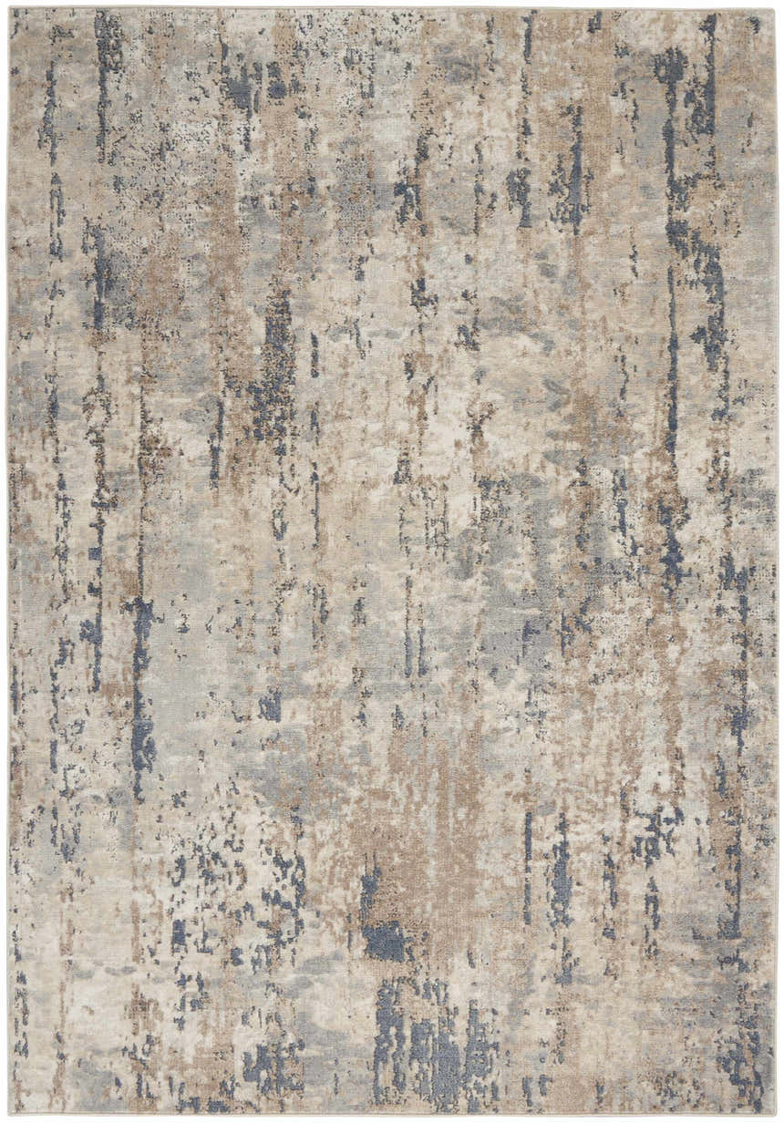 Nourison Quarry Beige Grey Modern Indoor Area Rug
