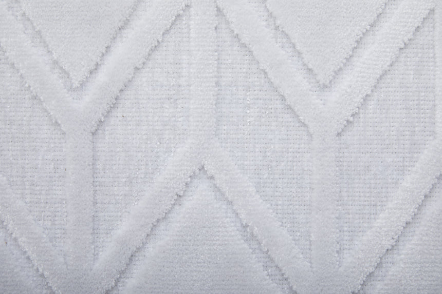 Feizy Saphir Mira Modern Geometric - White Area Rug - Clearance