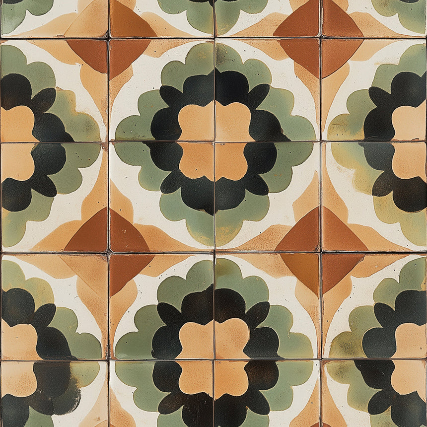 Sienna Grove Floral Tile