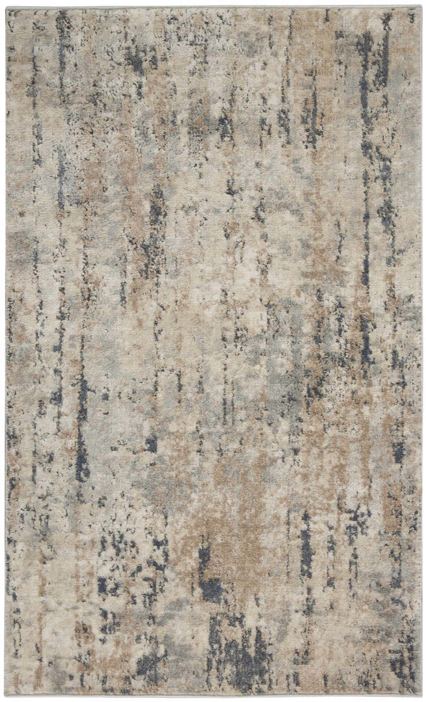 Nourison Quarry Beige Grey Modern Indoor Area Rug