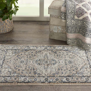 Nourison Quarry Beige Grey Farmhouse Indoor Area Rug