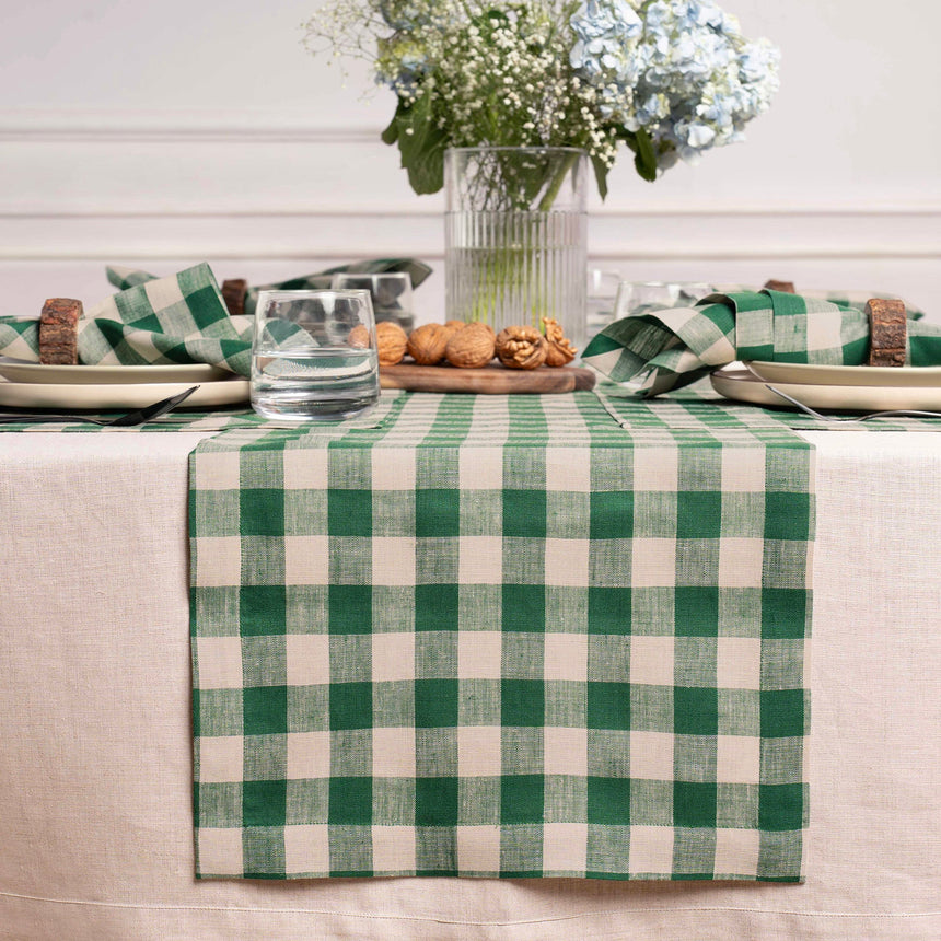 Morgan Check Table Runner - Sale