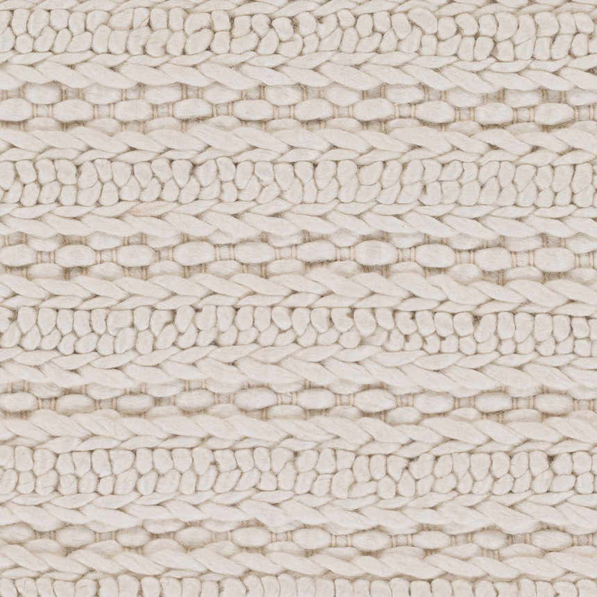Sample Alice Braided Faux Silk & Wool Rug - Clearance