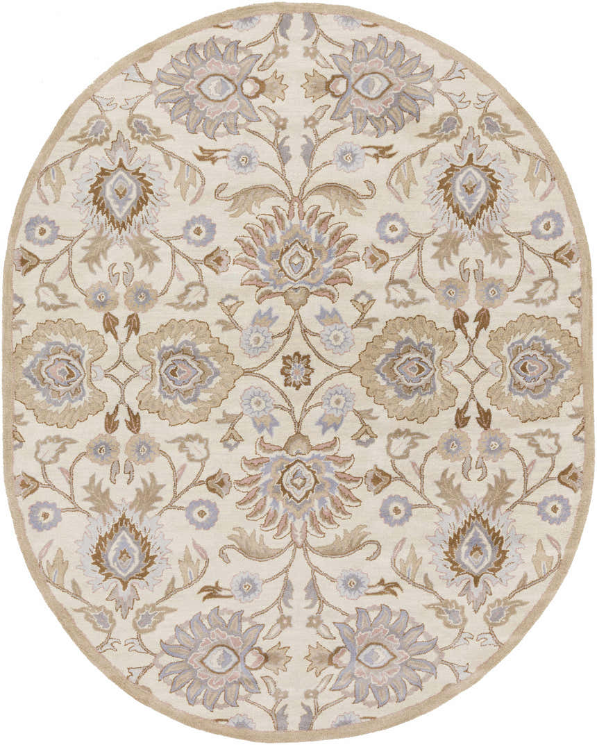 Made to Order Custom Size Conesus Hand Tufted Ivory 1109 Area Rug