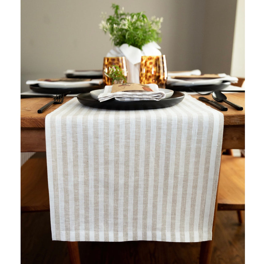 Amalfi Stripe Table Runner