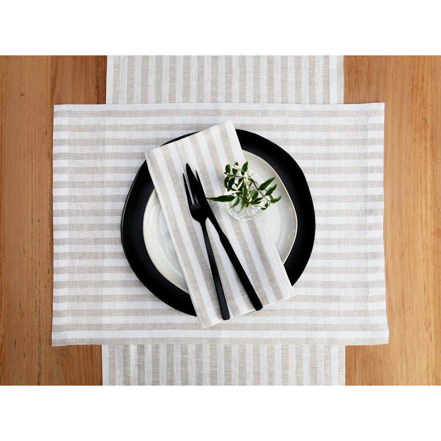 Amalfi Stripe Table Runner