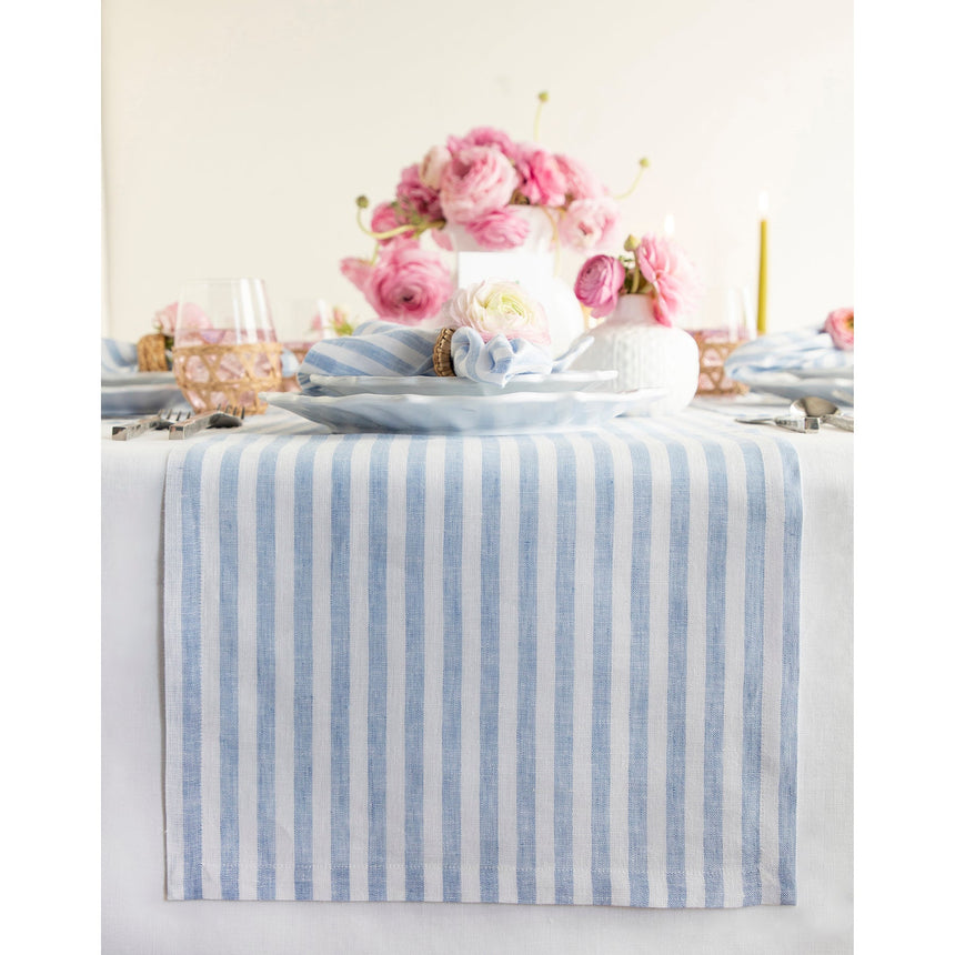 Amalfi Stripe Table Runner