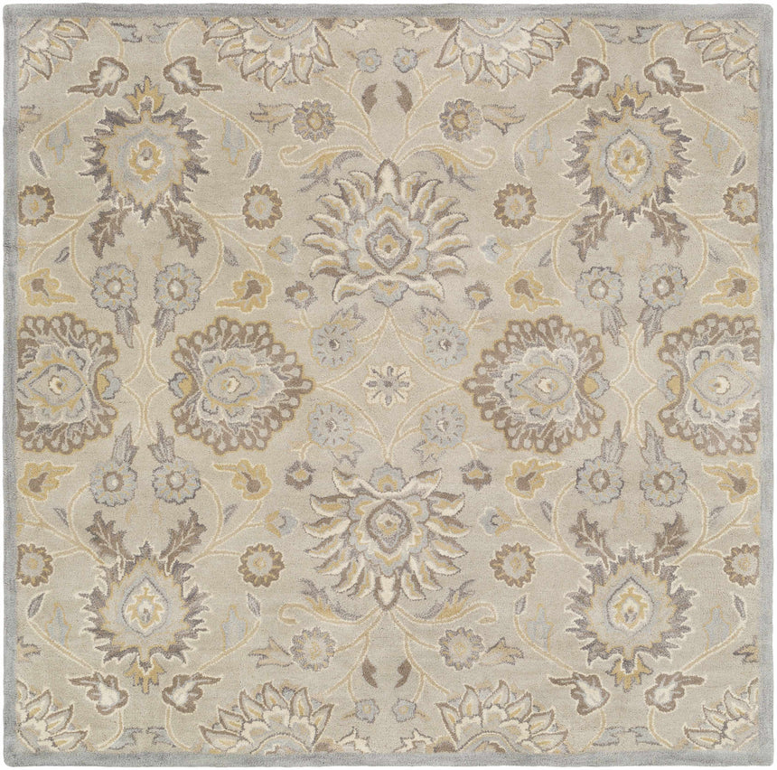 Made to Order Custom Size Conesus Hand Tufted Ivory & Taupe 1192 Area Rug