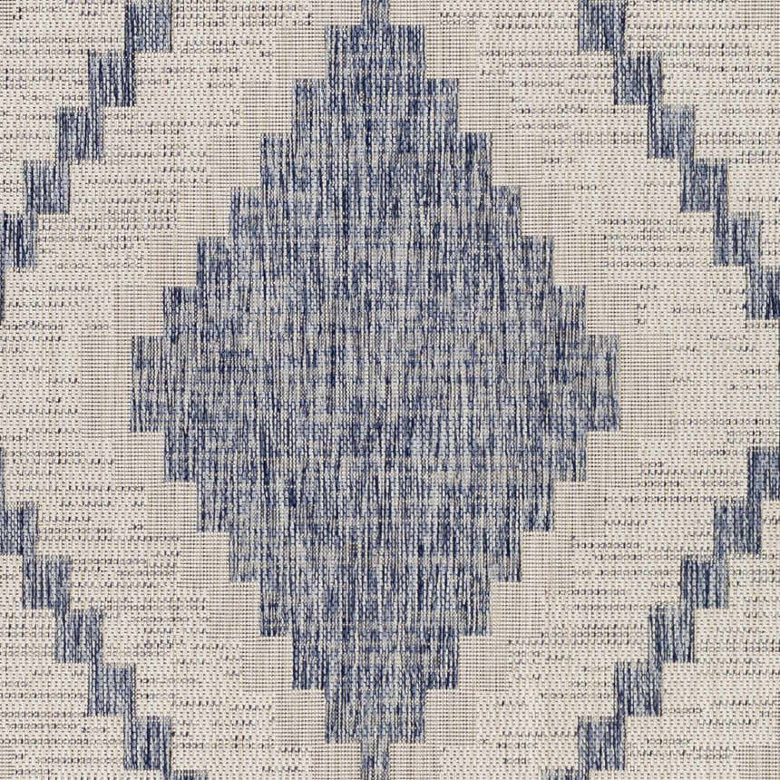 Sample McCrory Pale Blue Flat Rug - Clearance