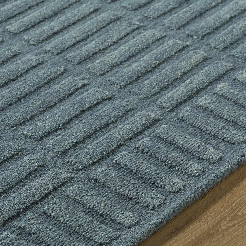 Birger Slate Blue Area Rug