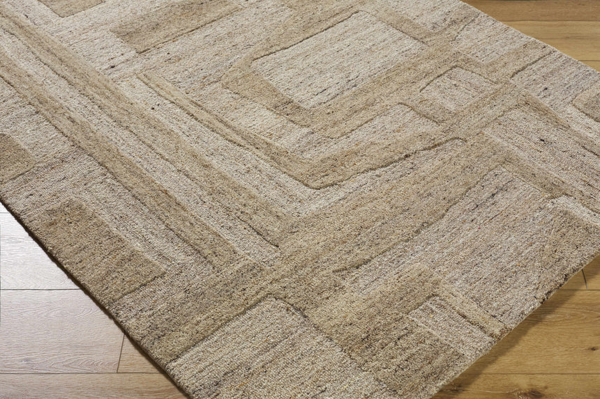 Made to Order Custom Size Brasen Tan Area Rug