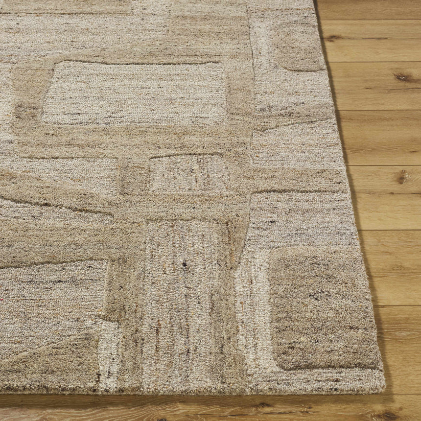 Made to Order Custom Size Brasen Tan Area Rug