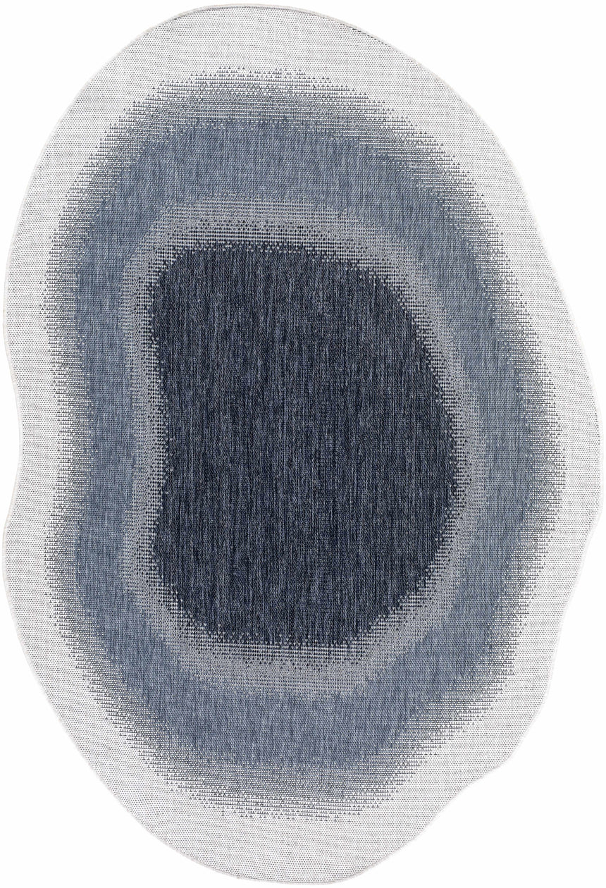Burian Blue Area Rug
