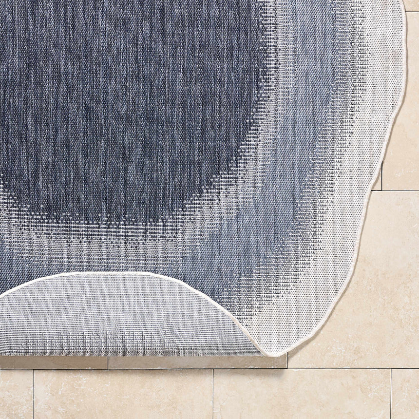 Burian Blue Area Rug