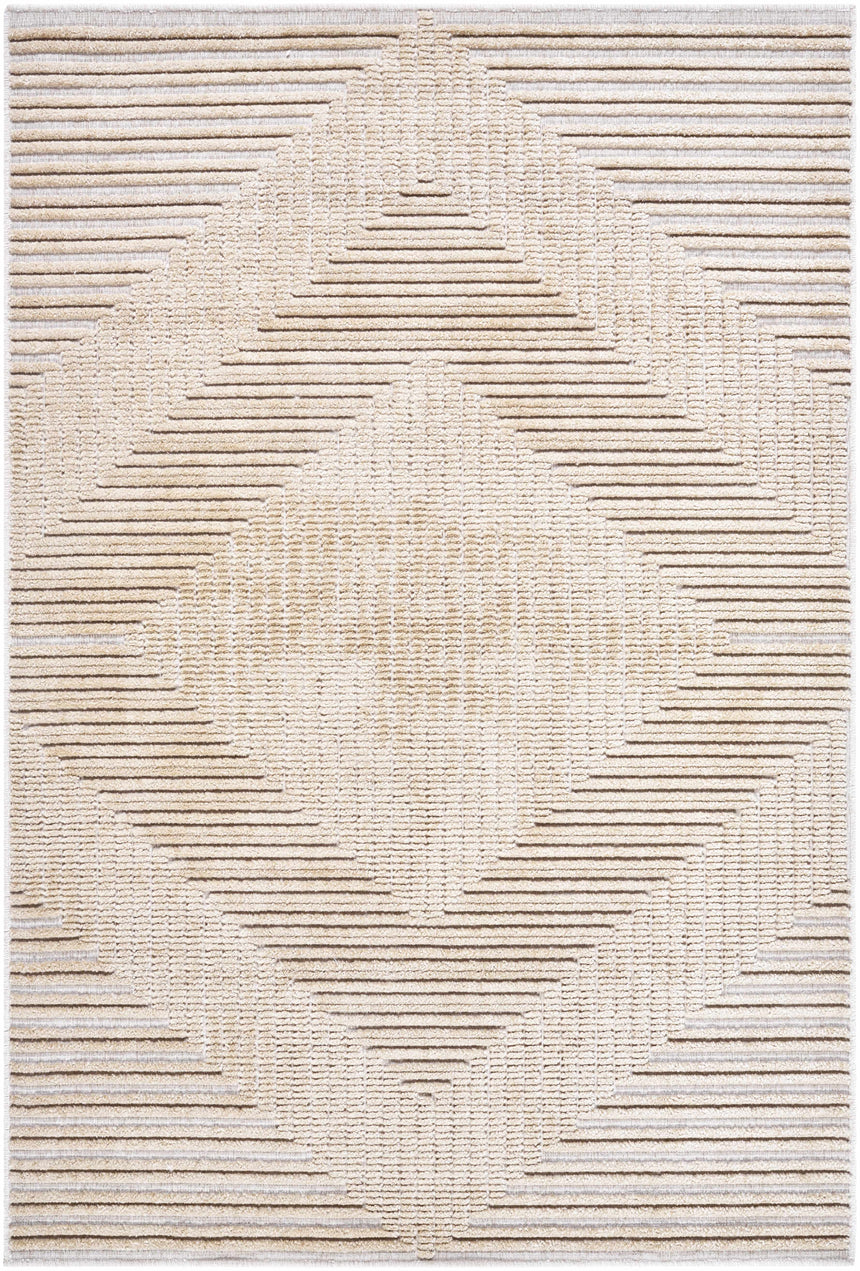 Briana Brown Washable Area Rug