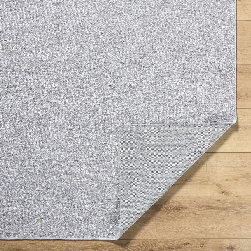 Breena Medium Gray Washable Area Rug