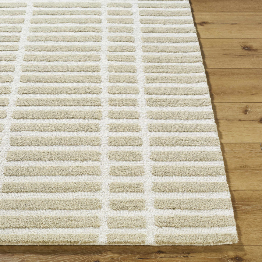 Made to Order Custom Size Bendek Beige Area Rug