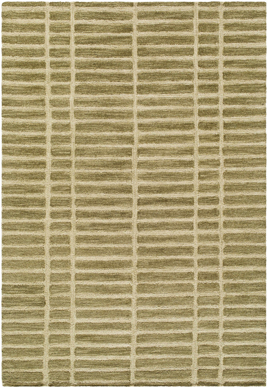 Made to Order Custom Size Bendek Olive Area Rug