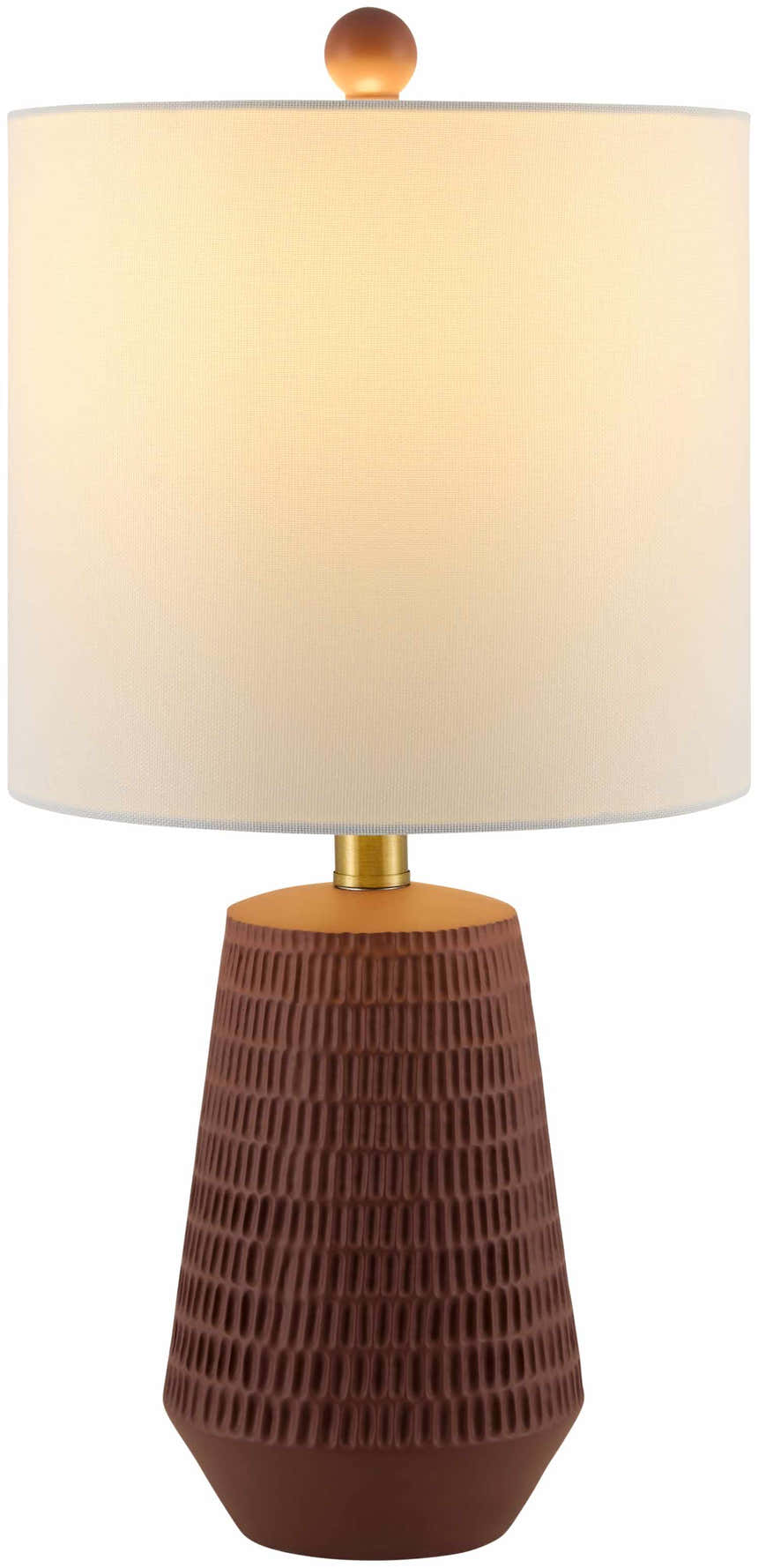 Berehomet Brick Red Table Lamp