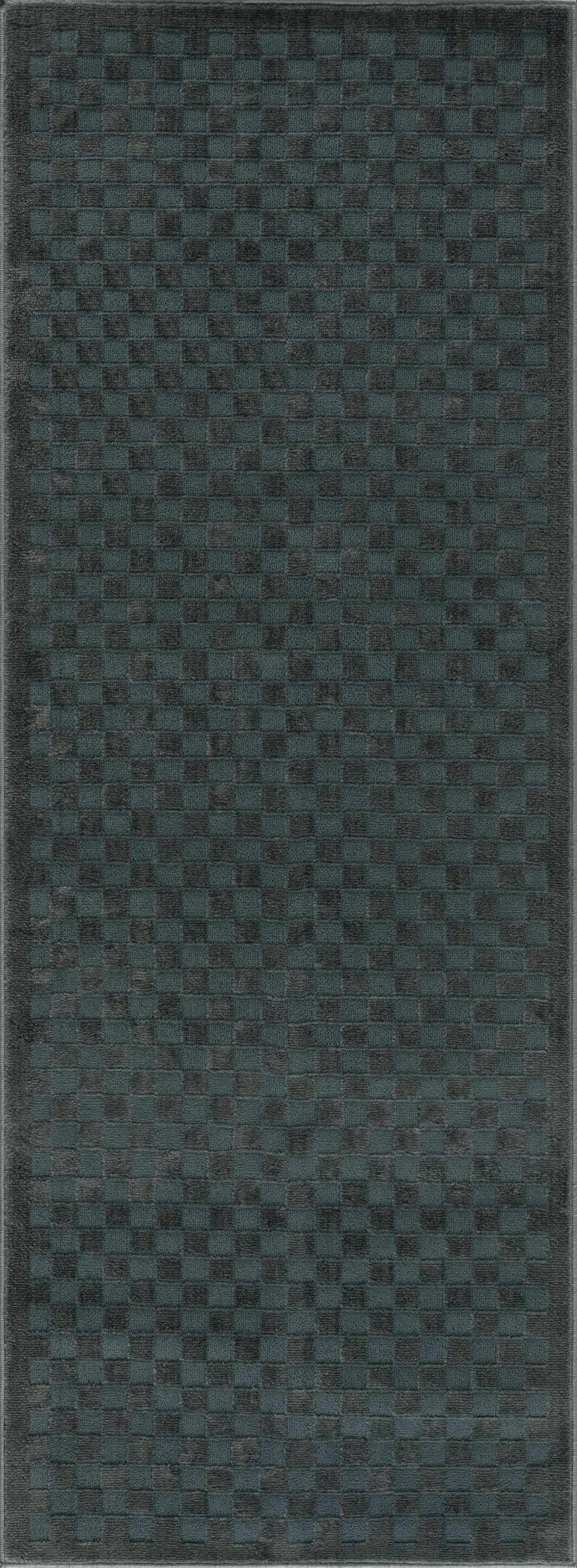 Sample Gaiwan Oil Green Washable Area Rug