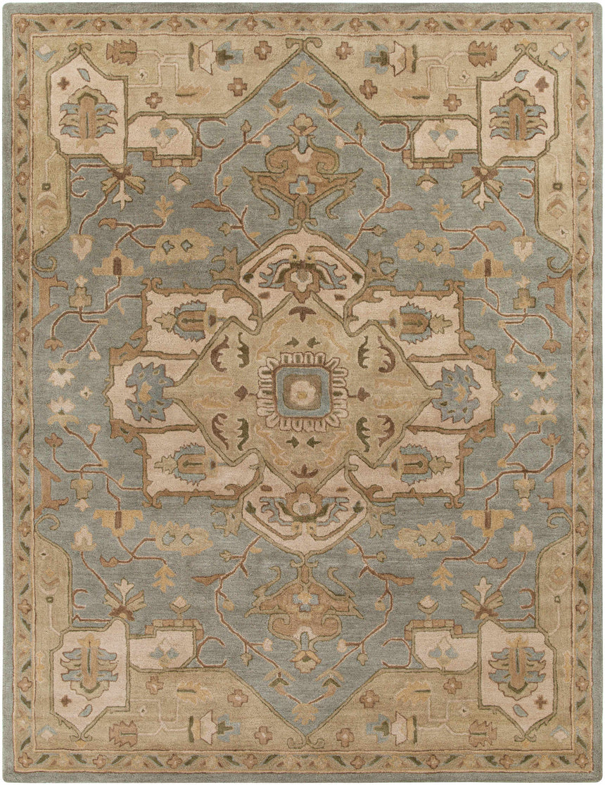 Made to Order Custom Size Broomfield Hand Tufted Gray 1144 Area Rug