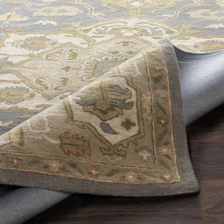 Made to Order Custom Size Broomfield Hand Tufted Gray 1144 Area Rug