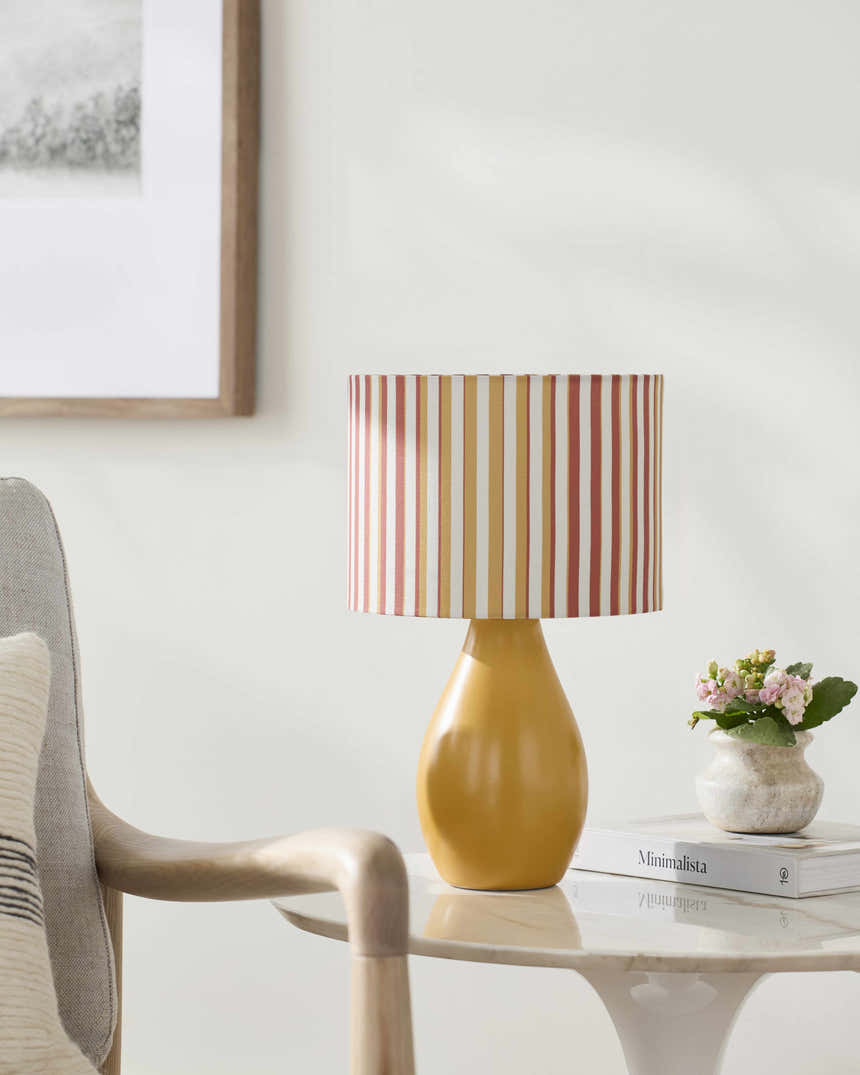 Beitbridge Yellow Table Lamp