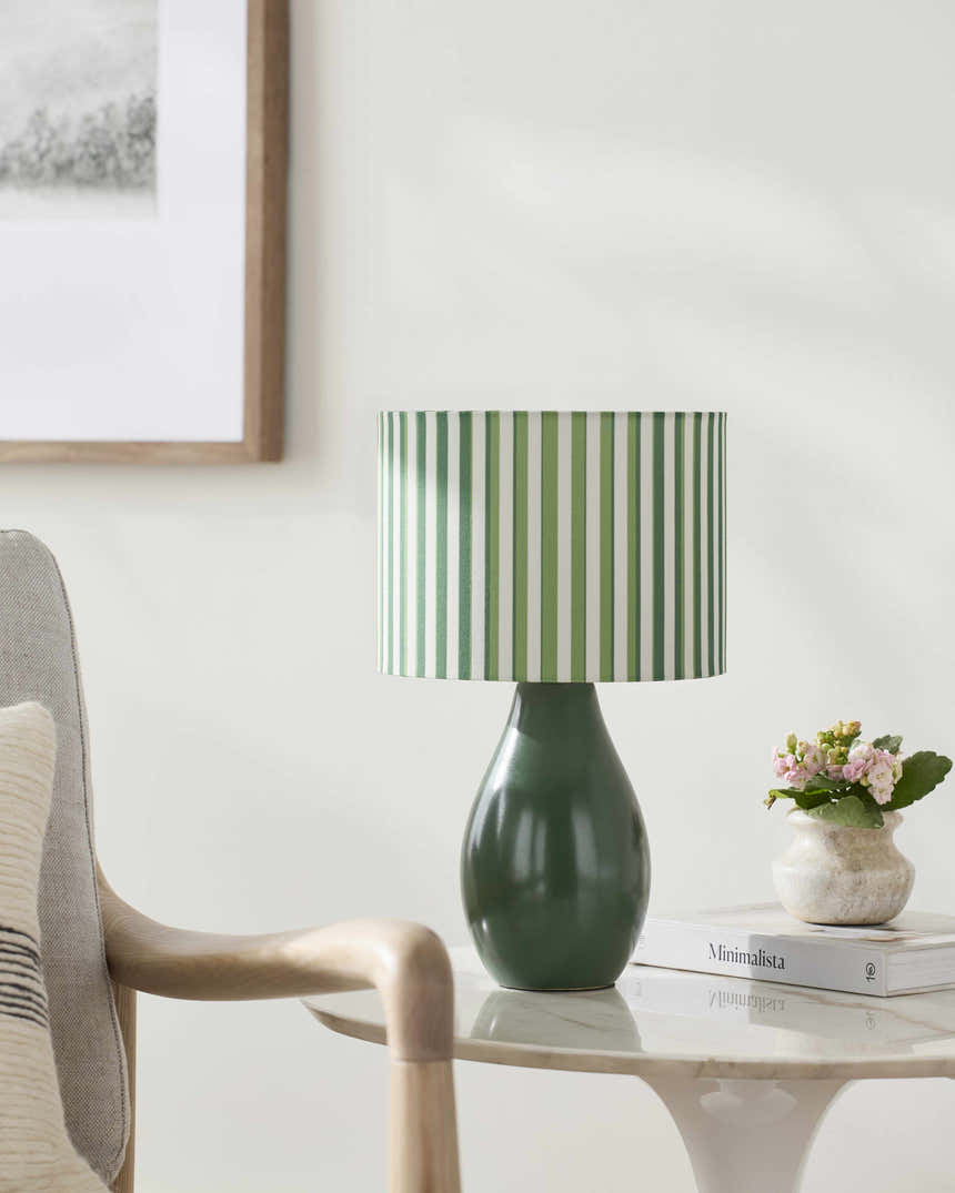 Beitbridge Green Table Lamp