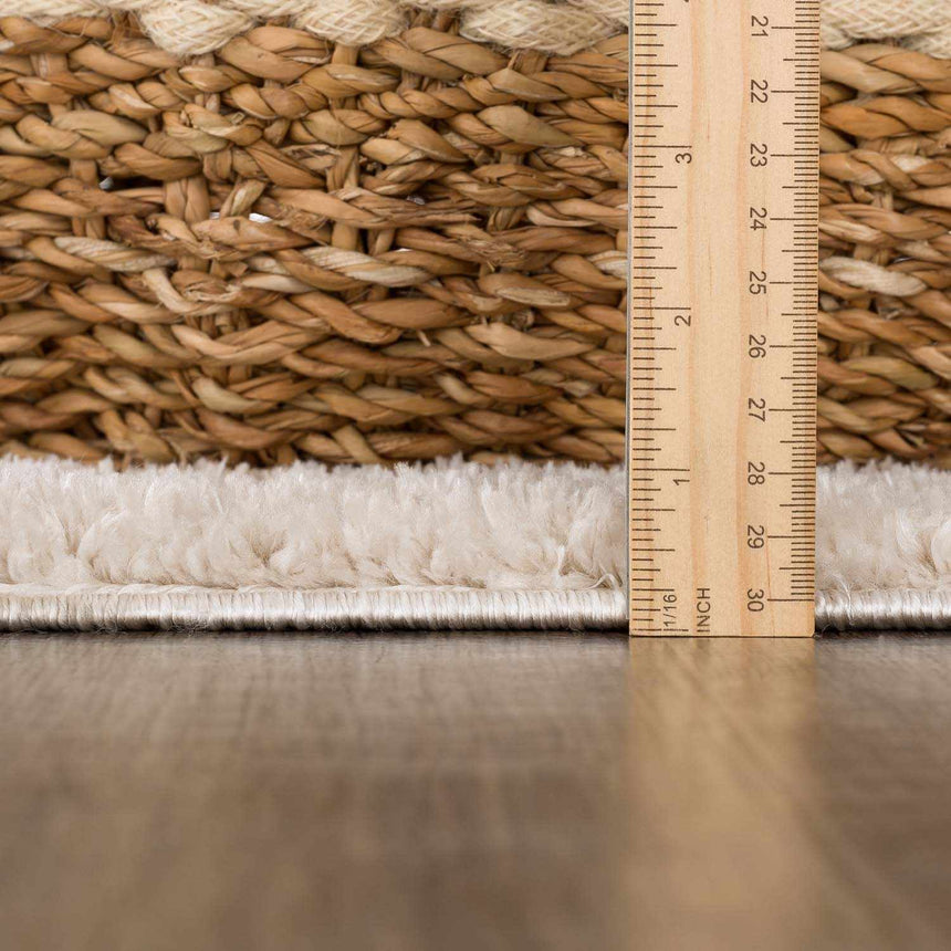 Beynon Beige Washable Area Rug